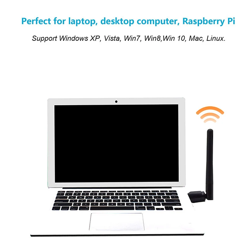 USB WiFi Anténa Bezdrôtovej Sieťovej Karty MT-7601 Pre Digitálny Satelitný Prijímač s Dekodérom Freesat V7 HD V8 Super IP-S2 Pre PC, Notebook Obrázok 1