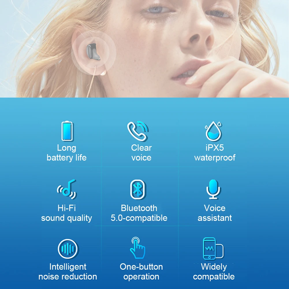 X6 TWS Bezdrôtové Bluetooth Stereo Slúchadlá In-ear Zníženie Hluku Hudby Slúchadlá S Nabíjanie Prípade Pre Chytré telefóny Android Obrázok 2
