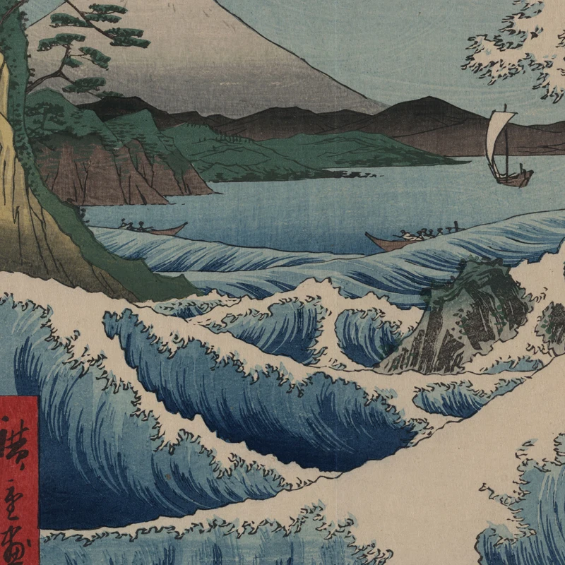 Japonské Tradičné Krajiny Plagát Plátno Art Print , Japonský Štýl Plátno Na Maľovanie Na Stenu Obrázok Domov Stenu Decor Obrázok 1
