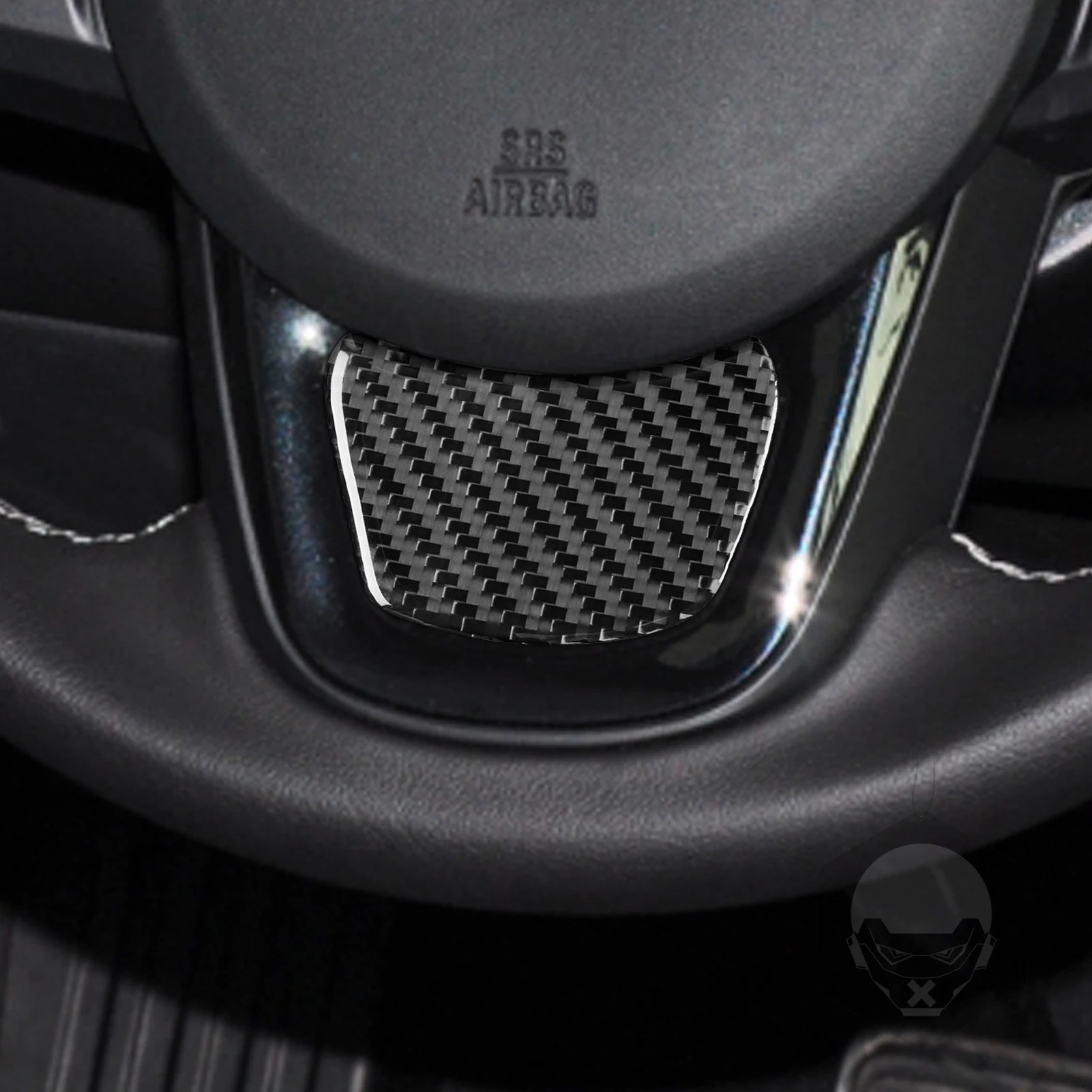 pre Toyota Supra A90 2019 2020 2021 2022 Volantu, Dekorácie Kryt Nálepky Odtlačkový Auto Interiérové Doplnky Carbon Fiber Obrázok 4