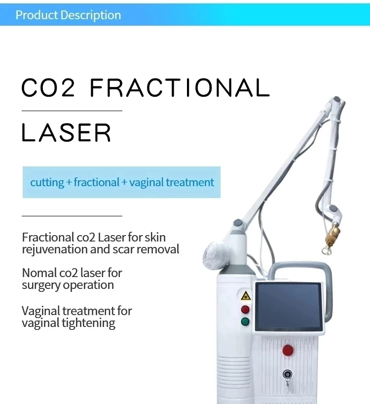 2023 Najnovší dizajn 4D Fotona Co2 Frakčný Laser Ošetrenie Stroj 10600nm laser krásy stroj Pre Skin Resurfacing Jazvy po Akné Obrázok 0