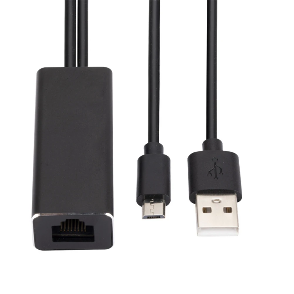 Micro USB Napájanie RJ45 100Mbps Adaptér pre Chromecast/Požiaru TV Stick Sieťová Karta Televízie Ethernet Prevodník Príslušenstvo Obrázok 4