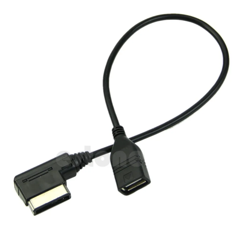 Nové Hudobné Rozhranie AMI MMI AUX na pripojenie USB Adaptér, Kábel usb Flash Disk pre Audi Car Audio Obrázok 2