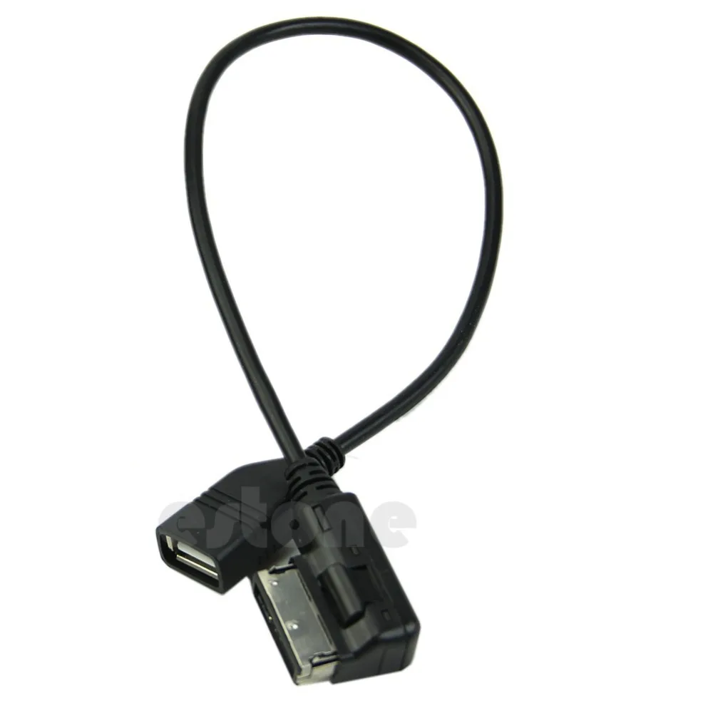 Nové Hudobné Rozhranie AMI MMI AUX na pripojenie USB Adaptér, Kábel usb Flash Disk pre Audi Car Audio Obrázok 3