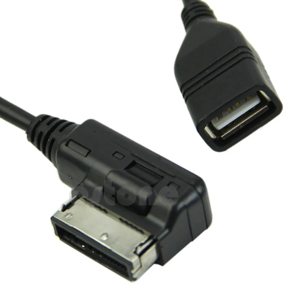 Nové Hudobné Rozhranie AMI MMI AUX na pripojenie USB Adaptér, Kábel usb Flash Disk pre Audi Car Audio Obrázok 4