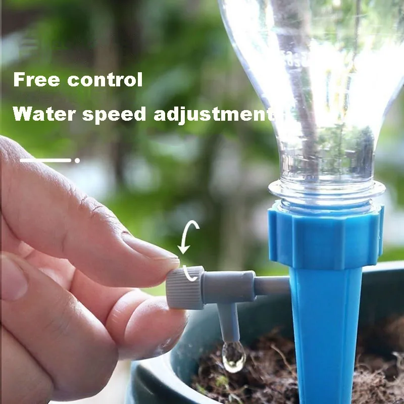 Nastaviteľné Samostatne Zalievanie Spike Automatické Zavlažovanie Systém pre Rastliny, Kvet Skleníkových Záhrada Auto Vody Dripper Zariadenia Obrázok 2