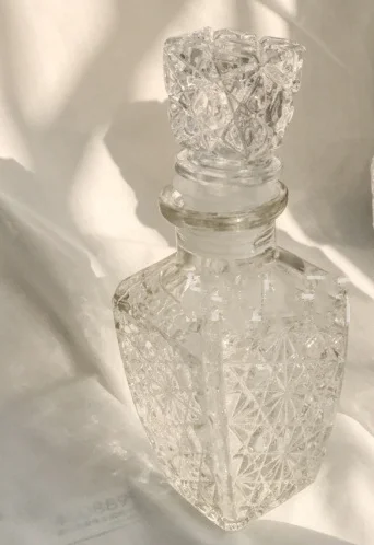 Retro snowflake plastický fľaša námestie domáce víno, fľaše, sklenené fľaše displej fľaša kyvadlo rekvizity kontajner Obrázok 1