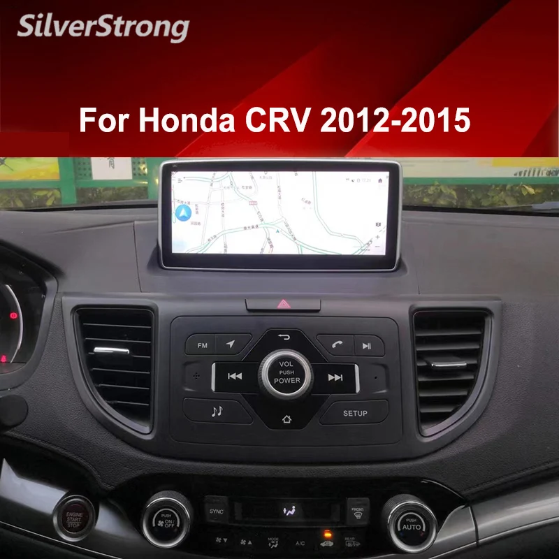 Android 12 autorádia GPS Na Honda CRV 2012 2013 2014 2015 Carplay 4G DSP Stereo Prehrávač Multimediálnych súborov Obrázok 2