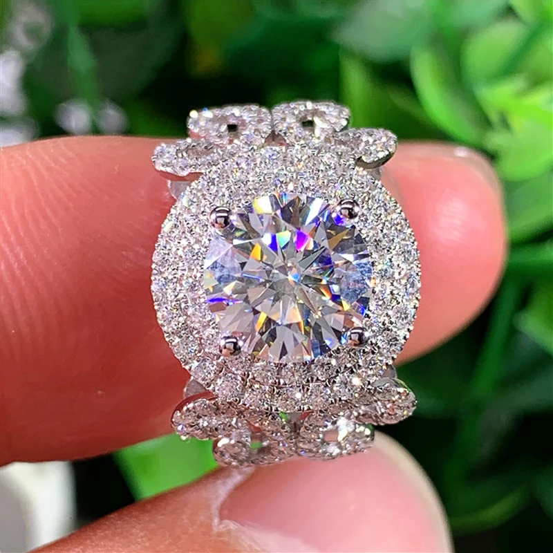 CAOSHI Luxusné Lady Jemné snubný Prsteň Brilantné Crystal Nádherná Nevesta Príslušenstvo Návrh Prst-krúžok Vysoko kvalitné Šperky Obrázok 2