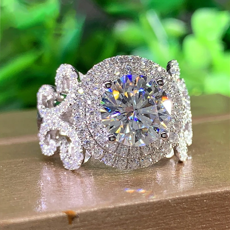 CAOSHI Luxusné Lady Jemné snubný Prsteň Brilantné Crystal Nádherná Nevesta Príslušenstvo Návrh Prst-krúžok Vysoko kvalitné Šperky Obrázok 3