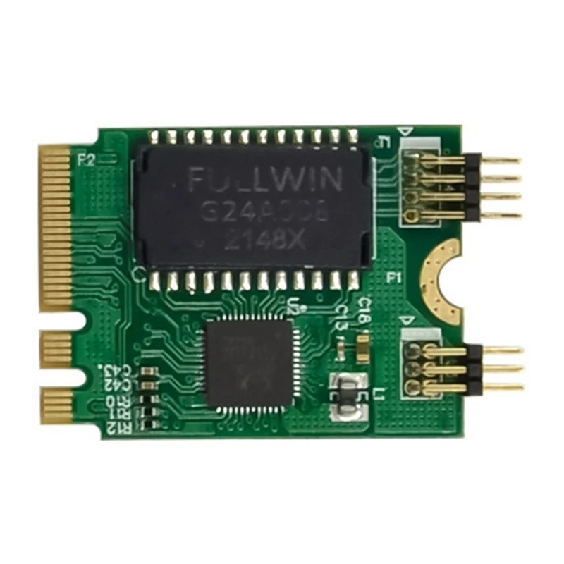 Mini PCIE Sieťová Karta M. 2+E RTL8111F Gigabit Ethernet Karty, Jeden Port RJ45 Ethernet Sieťová Karta Obrázok 5