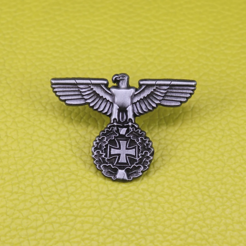 Druhej svetovej VOJNY nemecká Orlica A Kríž Brošňa Vojenskej techniky Kovové Šperky Obrázok 3