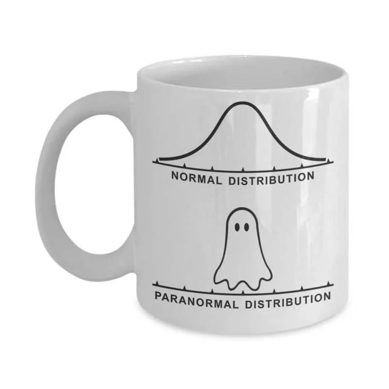 Vtipné Štatistiky Hrnčeky - Paranormálne Distribúcia - Zaokrúhľovanie Štatistické Dary Obrázok 0