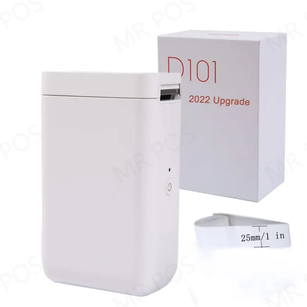 Niimbot D101 D11 D110 Plus Mini Tepelnej Label Nálepka Tlačiareň Inkless Prenosné Vreckové Label Maker pre Mobilný Telefón Stroj Obrázok 2