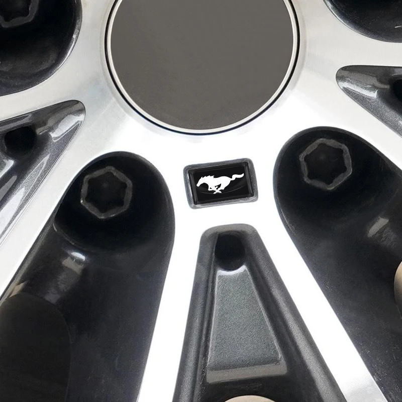 10pcs Auto Logo UV Dekoračné Nálepky na Ford Mustang 2015 2017 2018 2021 2022 autopríslušenstvo Dekorácie Tovaru Obrázok 5