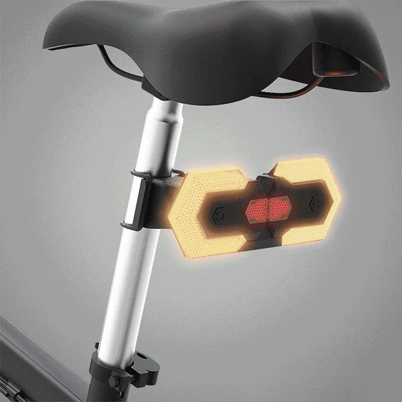 Inteligentný Bezdrôtový Bicykli Zase Signálne Svetlá Predné a Zadné LED Ukazovateľ Smeru Cyklistické Príslušenstvo USB Nabíjanie jazda na Bicykli Obrázok 1