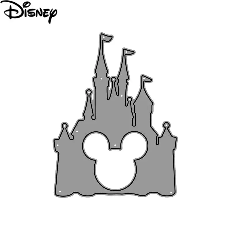 Disneyland Park Rezanie Kovov Zomrie Hrad Disney Mickey Mouse Uši Die Kusy Pre DIY Scrapbooking Craft Papier Karty Razba Obrázok 3
