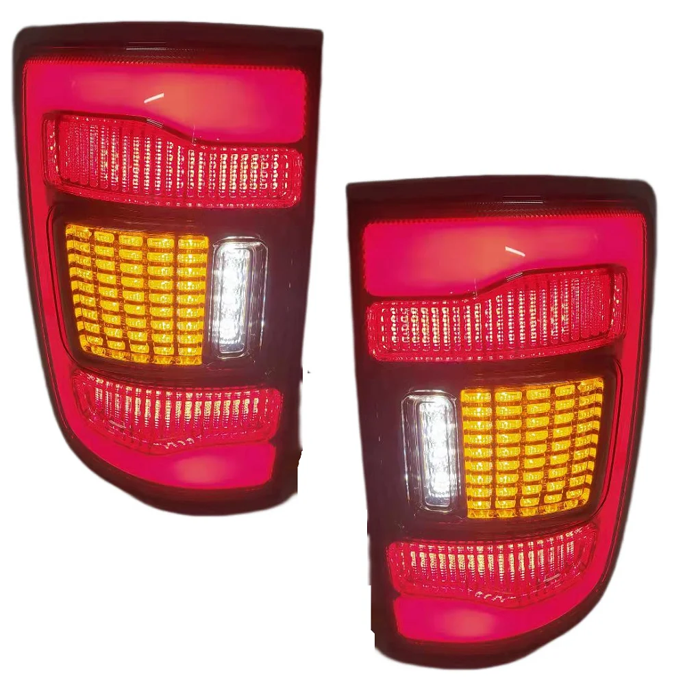 Žltá Led Zase Signálne Svetlá Zadné Brzdové Svetlo Vhodné Pre Dodge Ram 1500 2008-2019 Zadné Svetlá Obrázok 0