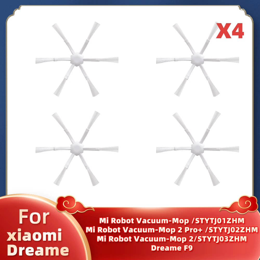 Pre Xiao Mi Robot Vysávač-Mp/ Mp 2/ Mop 2 Pro+ Dreame F9 Robot Vysávač Náhradné Náhradné Diely Hexagon Bočné Kefa Obrázok 0