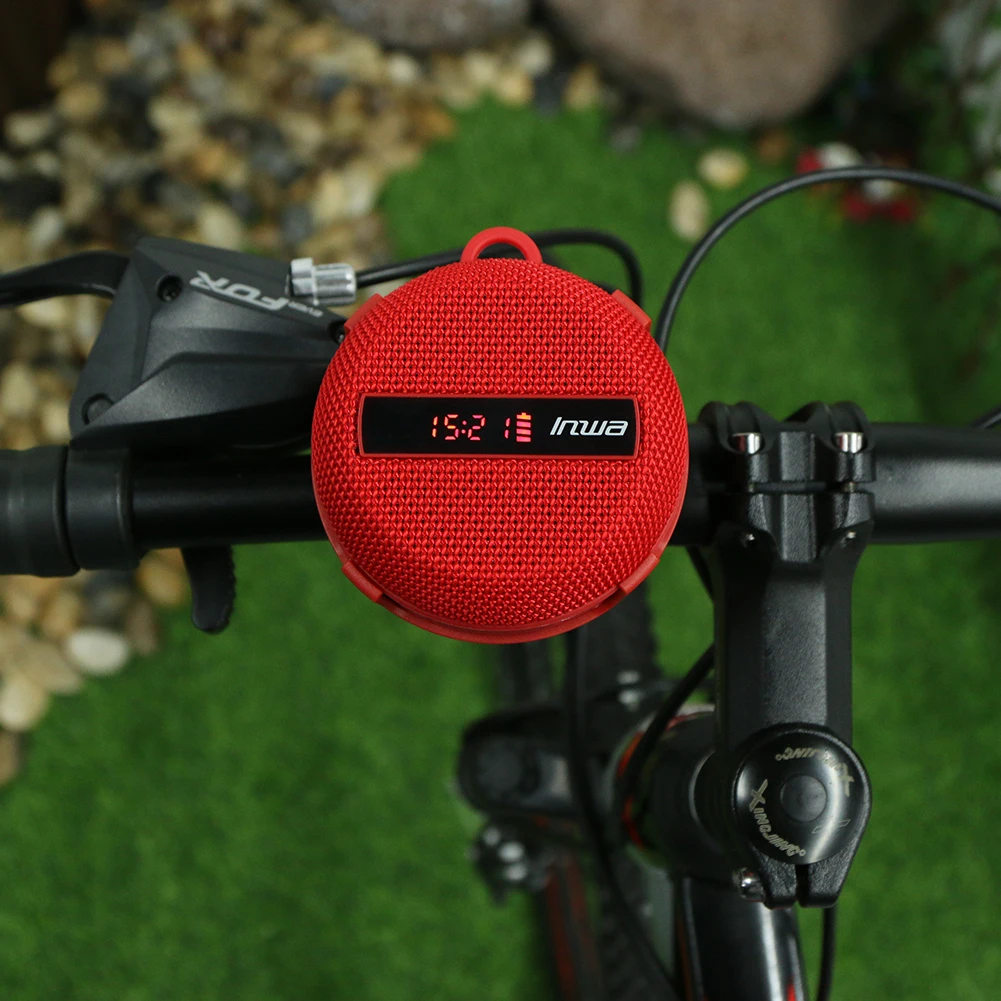Smart LED digitálny displej bezdrôtový cyklistické požičovňa Bluetooth reproduktor vonkajšie prenosné, nepremokavé subwoofer Horský Bicykel Časti Obrázok 1