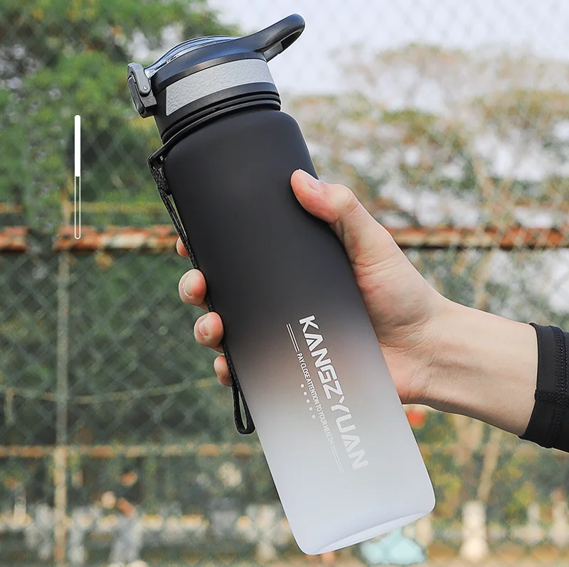 Tritan Fľaše s Vodou Prenosných Telocvičňa športová fľaša Anti-jeseň nepriepustných Veľkú Kapacitu, Fitness Kanvica plastová Fľaša na Pitie BPA Free Obrázok 5