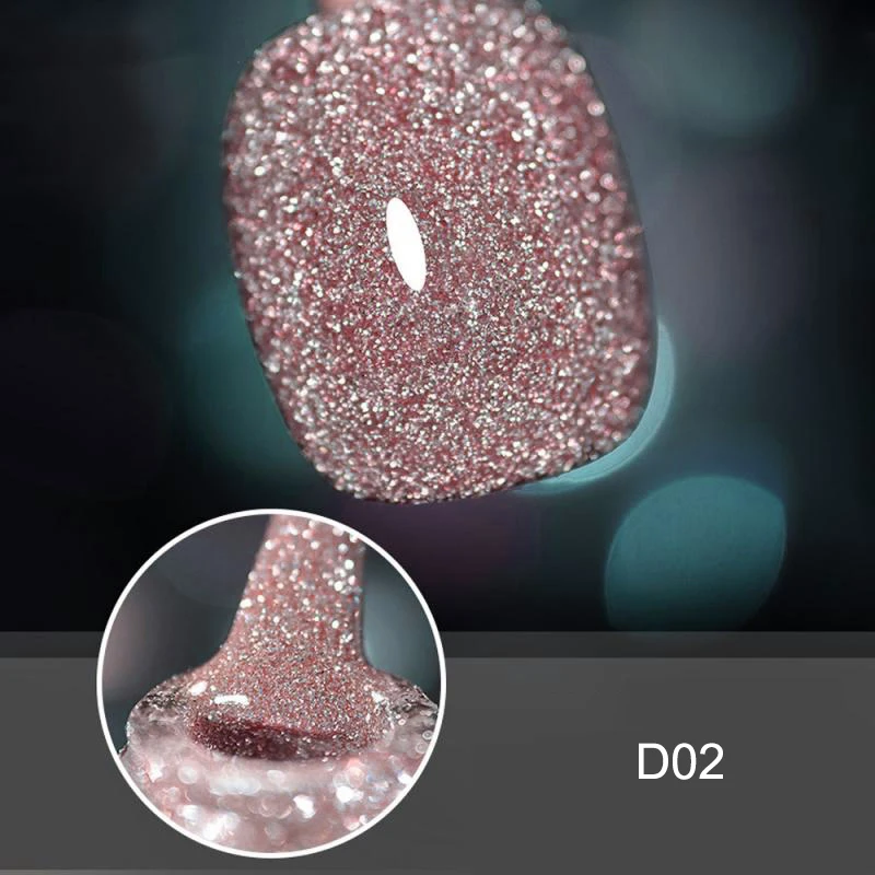 KODI Najnovšie Rozbité Diamond Glitter Gel lak na Nechty 12ml Semi-permanentné Lakom, Super Svetlé Hybrid Nechty uv Smalt Gellac Obrázok 3