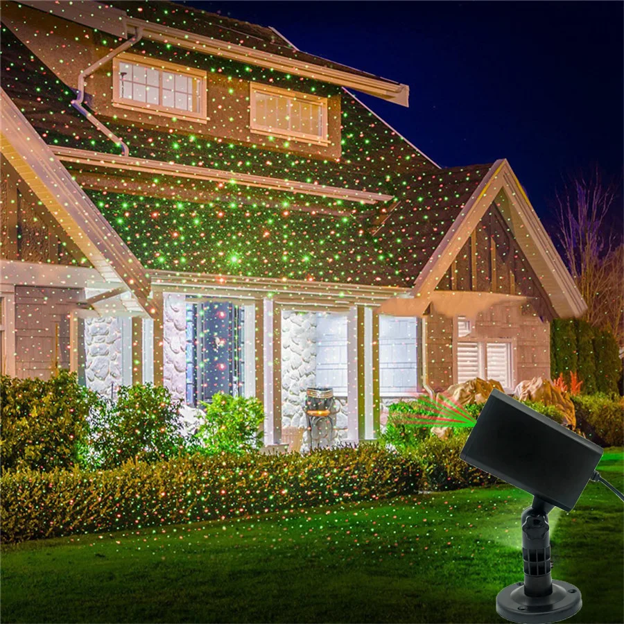 Námestie Laser Trávnik Svetlo LED Krajiny Pozornosti Outdoor IP65 Vodeodolný Záhrada Reflektory Flood Light LED Reflektor Obrázok 4