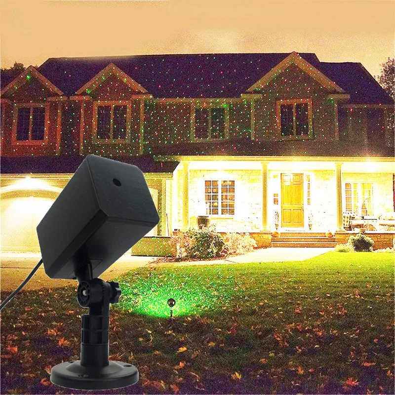 Námestie Laser Trávnik Svetlo LED Krajiny Pozornosti Outdoor IP65 Vodeodolný Záhrada Reflektory Flood Light LED Reflektor Obrázok 5
