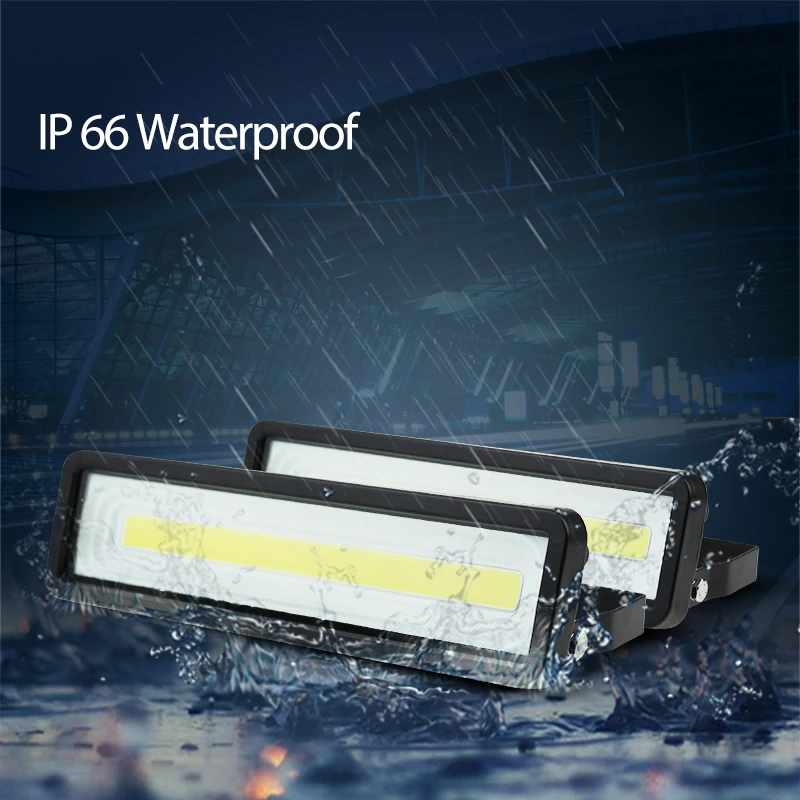 Vodotesný IP67 LED Svetlomet 50W Vonkajšie 220V Biele alebo Čierne Lampy Projektora Krajiny Záhrada street KLASU Pozornosti Obrázok 1