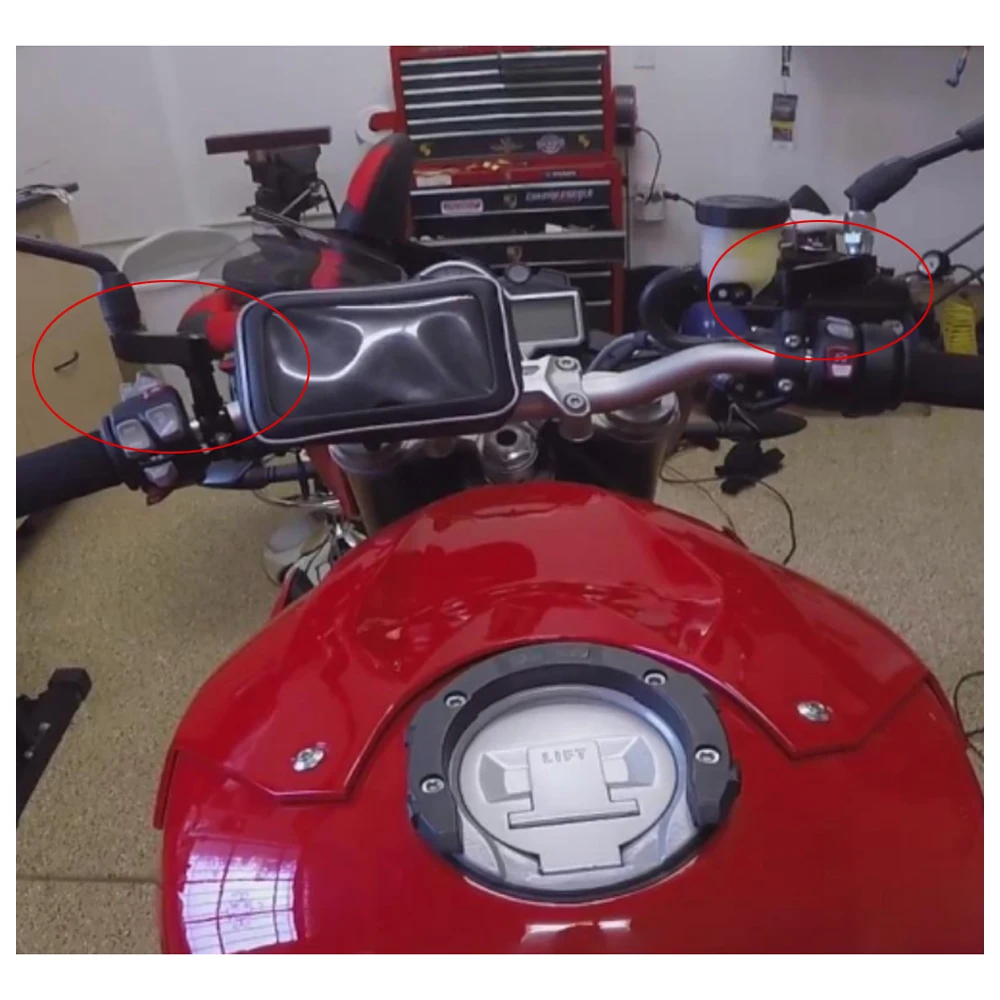 Vhodné Pre Yamaha XSR 900 2015-2021 TDM900 2002-2012 M10x1.25 Motocykel Spätné Zrkadlá Rozšírenie Stúpačky Rozšíriť Adaptér Obrázok 5