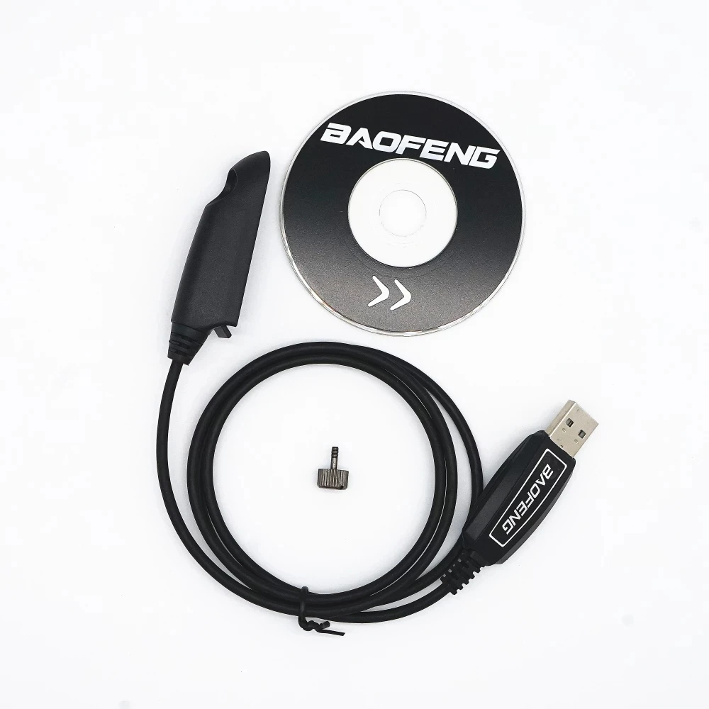 Pôvodné Programovanie USB Kábel a CD so Softvérom pre Baofeng Walkie Talkie UV9RPlus Nepremokavé Radu Kenwood Wouxun Súpravy Príslušenstva Obrázok 3