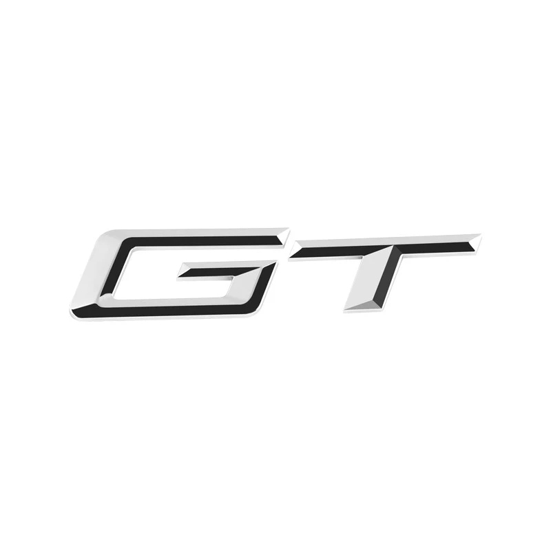 3D ABS Auto Zadný Kufor Odznak s Logom Nálepky GT Znak Pre BMW F07 F34 E39 E46 E90 E36 E87 F10 F20 F30 X1 X3 X5 X6 Auto Príslušenstvo Obrázok 4